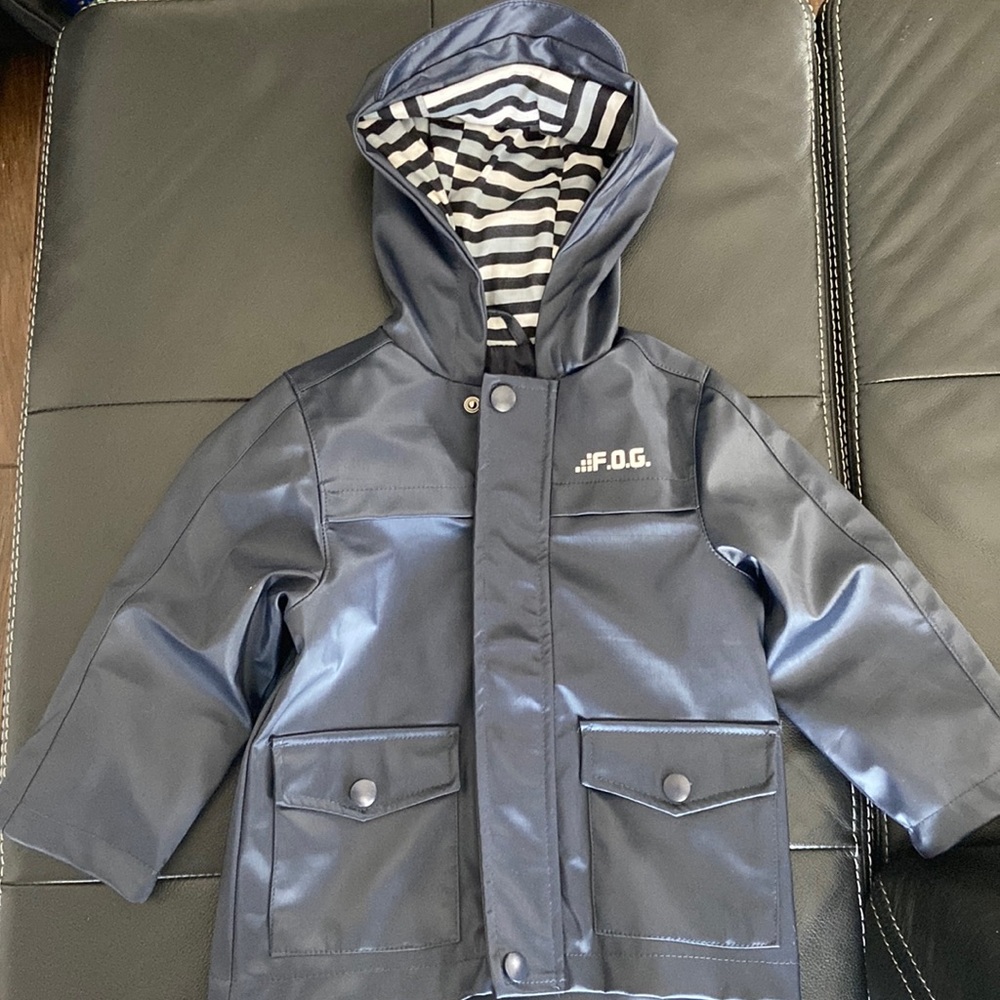 F.O.G. By LONDON FOG, baby raincoat. 2T